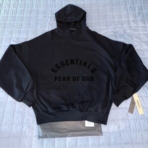 Fear of God Essentials Black Hoodie